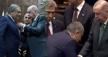 56 yaşlı bələdiyyə sədri Ərdoğanın əlini öpmək istədi