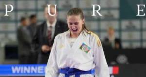 İrina Zaretska bürünc medal qazandı