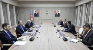 Əli Əsədov Yarub Qudah ilə görüşdü Xəbər şəkili