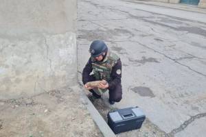 Sumqayıtda top mərmisi aşkarlanıb