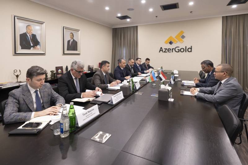 “AzerGold” QSC-də Sudan Respublikasının ölkəmizdəki səfiri ilə görüş keçirilib (FOTO)