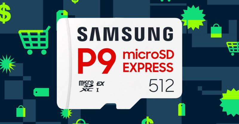 Nintendo Sviç 2 üçün Samsung-un Güclü P9 microSD Express Kartı Satışa Çıxarılıb
