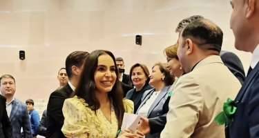 Leyla Əliyeva Avropa-Azərbaycan məktəbində oldu