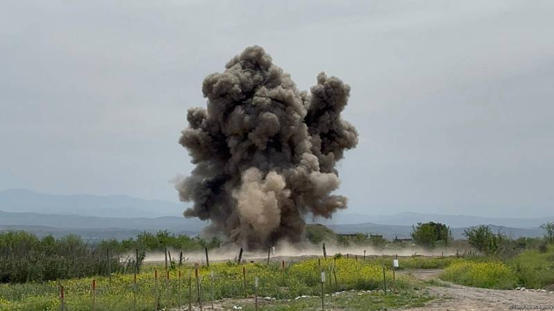 Pirəkəşkül və Ağdərədə döyüş sursatları məhv ediləcək