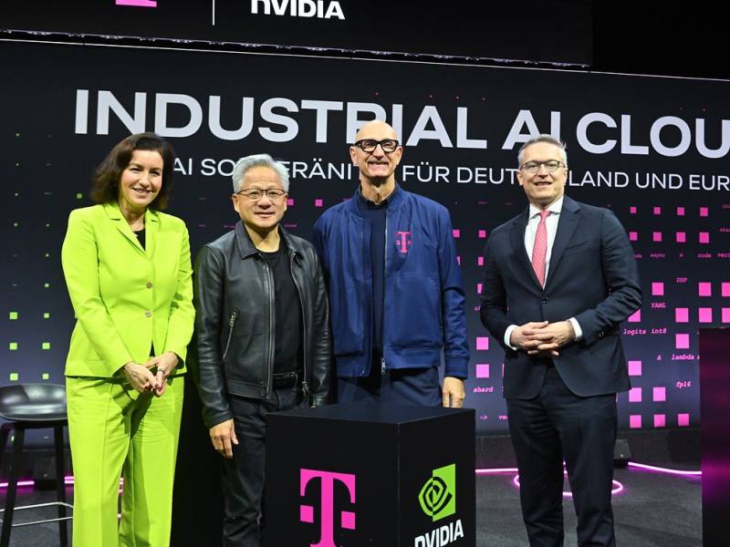 Nvidia Və Deutsche Telekom Münhendə Almaniyanın Süni İntellekt Gücünü 50% Artıracaq 1 Milyard Avroluq Mərkəz Qurur
