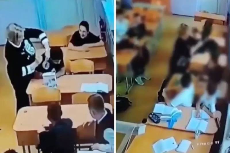 Rusiyada şagirdlərə zorakılıq edən riyaziyyat müəlliməsinin səs-küylü əməli və absur açıqlaması