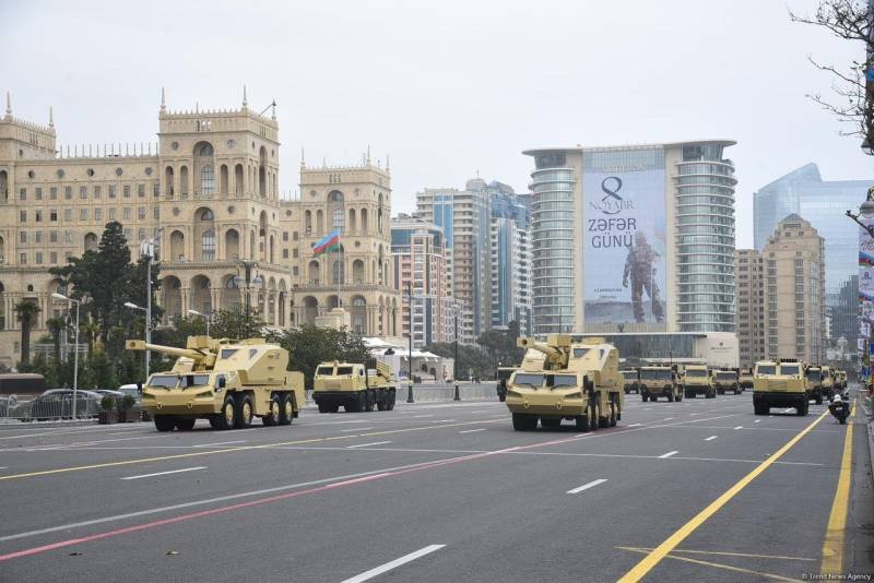 Bakıda hərbi parada hazırlıq keçirilib (FOTO) (YENİLƏNİB)