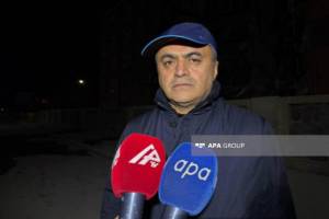 İH başçısı: Binanın bir bloku tamamilə çöküb, binada xəsarət alan olmayıb Xəbər şəkili