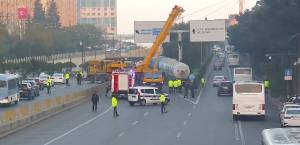 Sumqayıt istiqamətində avtomobillərin hərəkətinə məhdudiyyət aradan qaldırılıb (YENİLƏNİB)