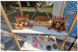 Şuşa sakinlərinin əl işlərindən ibarət sərgi təşkil olunub