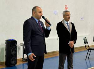 Zəfər Gününün qəhrəman ruhu güləş xalçasında (FOTO) Xəbər şəkili