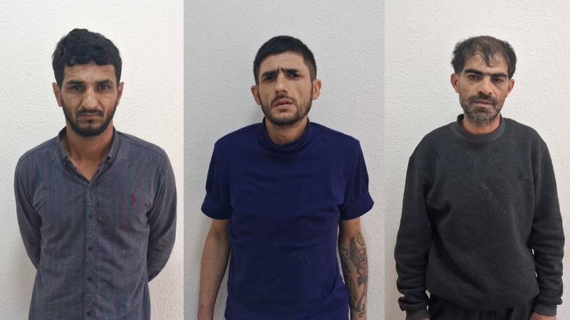 Marketdə satıcını bıçaqla hədələyərək quldurluq edən şəxslər saxlanılıb