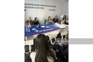 UniDestin Təhsil Mərkəzində ABŞ Universitetləri ilə Təhsil Sərgisi uğurla keçirildi - Tələbələr birbaşa nümayəndələrlə görüşdü