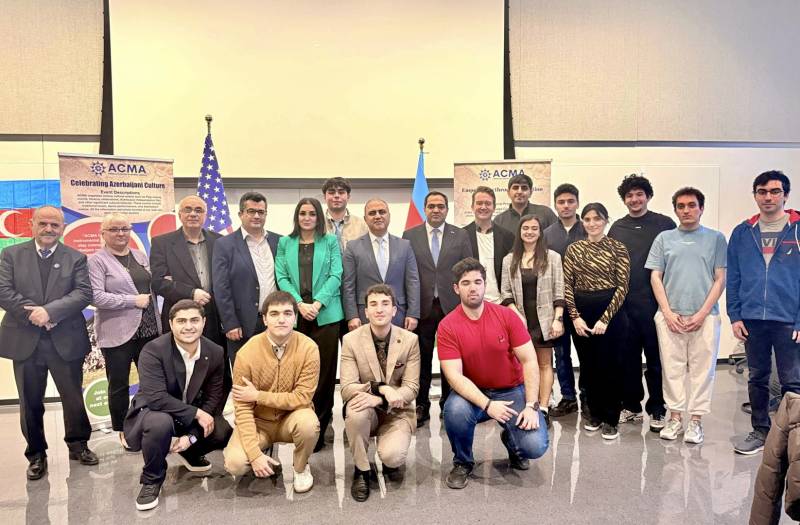 ABŞ-nin İllinoys Urbana-Şampeyn Universitetində Zəfər Gününə həsr əlunan tədbir keçirilib (FOTO)