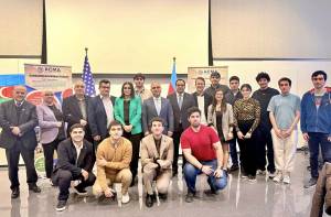 ABŞ-nin İllinoys Urbana-Şampeyn Universitetində Zəfər Gününə həsr əlunan tədbir keçirilib (FOTO)