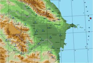 Xəzər dənizində zəlzələ olub