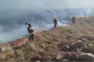 Gədəbəydə dağlıq ərazidə yanğın baş verib - VİDEO Xəbər şəkili