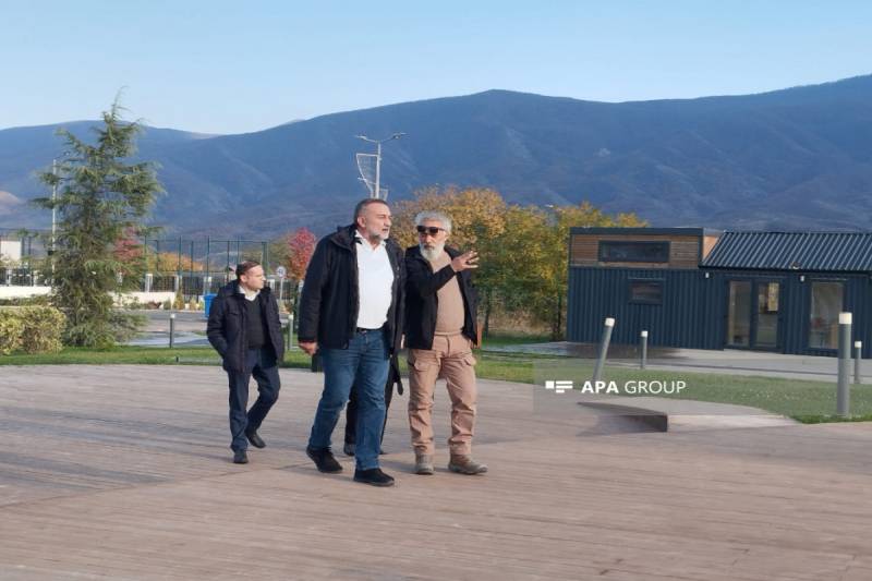 Qars, Ərzurum və İğdırdan olan jurnalistlər Qarabağa səfər ediblər - FOTO