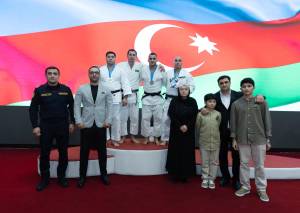 Antiterror şəhidlərinin xatirəsinə həsr olununan DİN-in cüdo üzrə açıq çempionatı keçirilib (FOTO) Xəbər şəkili