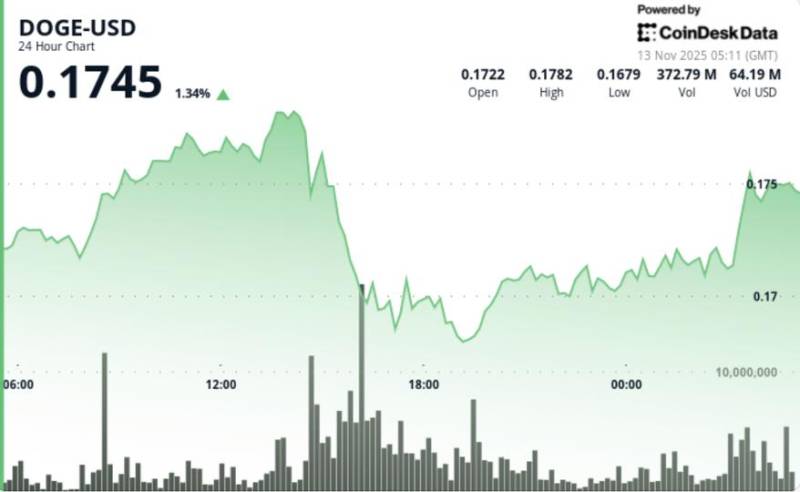 Doqecoin (DOGE) Həftəlik EMA Dəstəyini Sınaqdan Keçirir: Ayıların Təzyiqi ilə 5% Dəyər İtkisi