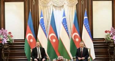 İlham Əliyev və Mirzİyoyev bu məsələləri müzakirə etdi