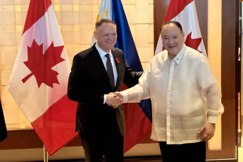 Filippin Kanada ilə silahlı qüvvələrin statusu haqqında saziş bağlayıb