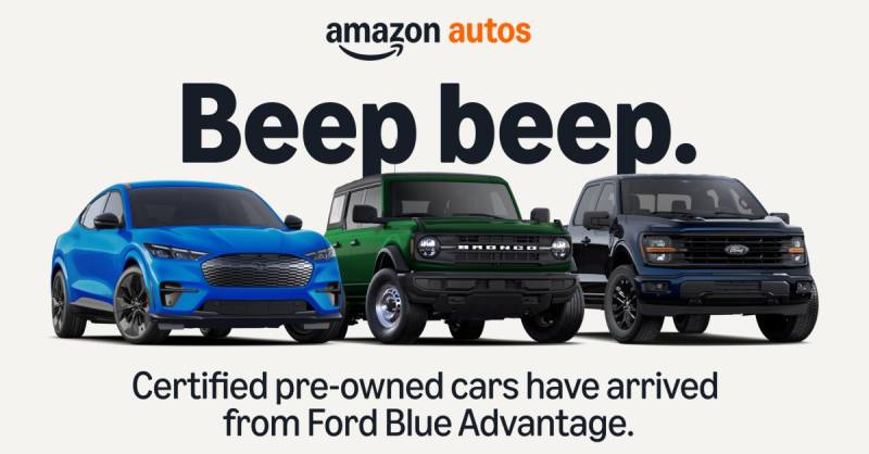 Ford Sertifikatlaşdırılmış İkinci Əl Avtomobillərinin Satışına Amazon Platformasında Başladı