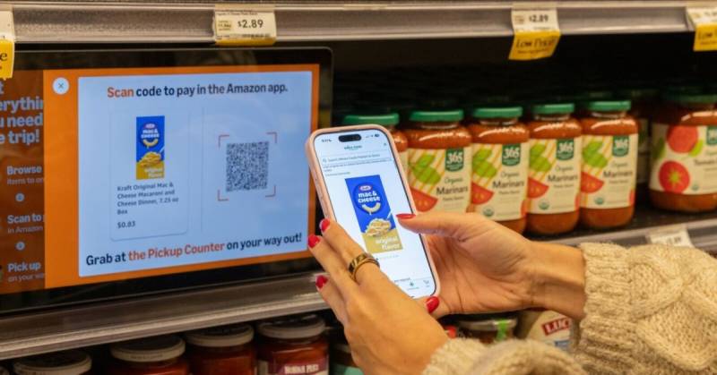 Amazonun Yeni Strategiyası: Whole Foods Mağazalarında QR Kodları ilə Onlayn Ərzaq Sifarişi