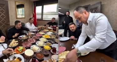 Bələdiyyə sədrinin səhər yeməyi müzakirəyə səbəb oldu