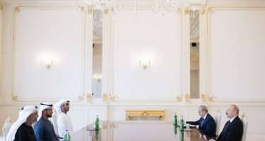 Prezident BƏƏ-nin bir sıra şirkət rəhbərlərini qəbul edib