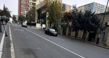 Azadlıq prospektində sürücüləri çaşdıran yol ilə bağlı rəsmi açıqlama