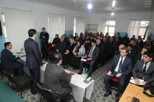 Xaçmaz rayonunun Yergüc kəndində növbəti səyyar qəbul keçirilib (FOTO) Xəbər şəkili