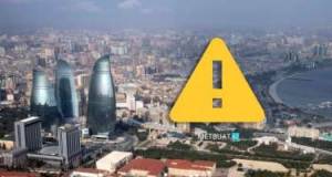 Hava ilə bağlı sarı xəbərdarlıq edildi