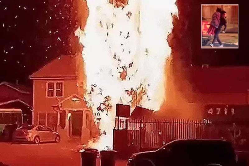 Kaliforniyada Yanğın Faciəsi: İzinli Tibb İşçisi 7 Yaşlı Qızı Alovların Ağzından Çəkib Çıxardı Xəbər şəkili