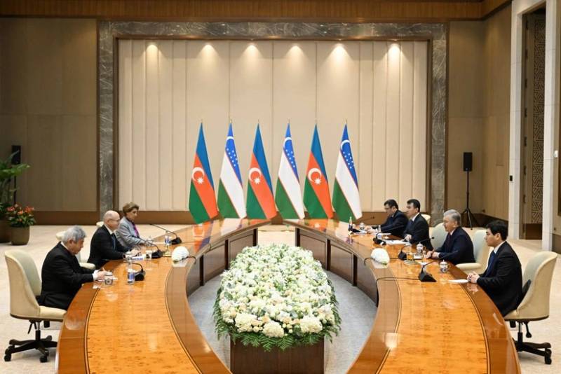 Şavkat Mirziyoyev Pərviz Şahbazovla enerji sahəsində birgə layihələri müzakirə edib