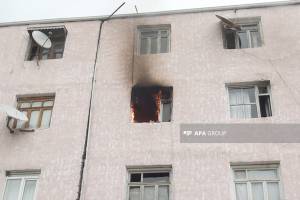 Sumqayıtda yataqxanada yanğın olub Xəbər şəkili