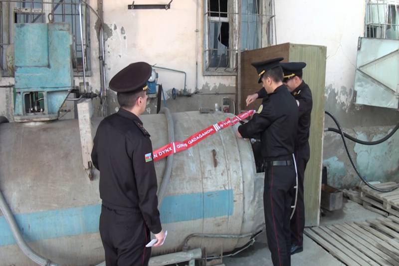 Sumqayıtda yanğın təhlükəli obyektin fəaliyyəti dayandırılıb - VİDEO