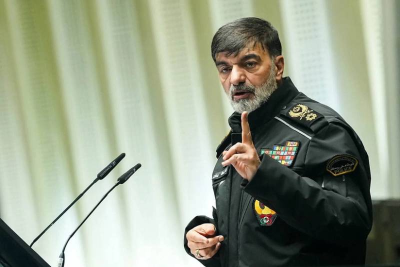 İran polis rəisi: Dünən gecə mühüm həbslər həyata keçirilib