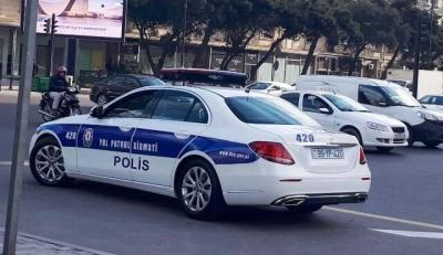 Yol polisindən müraciət: Xəbər şəkili