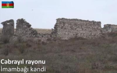 Cəbrayılın Şahvələdli və İmambağı kəndlərinin g&ouml;r&uuml;nt&uuml;ləri - Xəbər şəkili